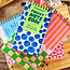 Blueberries Letterpress Spiral Pocket Size Notebook