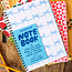 Bows Letterpress Spiral Notebook