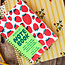 Strawberry Letterpress Spiral Notebook