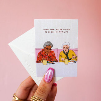 Seedlings Forever Friends Mini Card