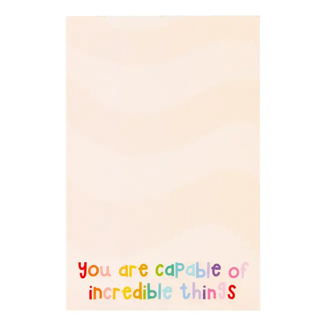 Incredible Things Notepad