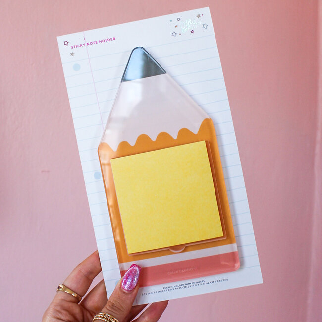 Pencil Sticky Note Holder