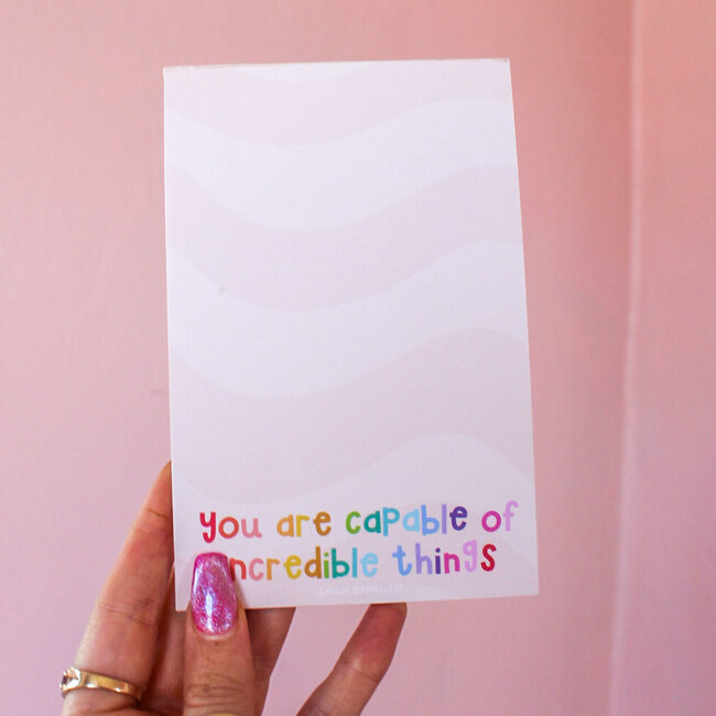 Incredible Things Notepad