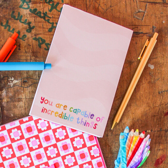 Incredible Things Notepad