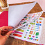 2026 Hardcover Planner, Magenta Squiggle