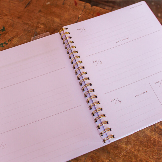 2026 Fullsize Softcover Planner, Primary Blooms