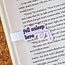 The Tiny Bookshelf Magnetic Bookmark Fell Asleep Here Side