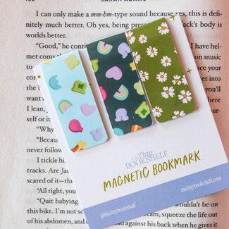 The Tiny Bookshelf Magnetic Bookmark Lucky Charm