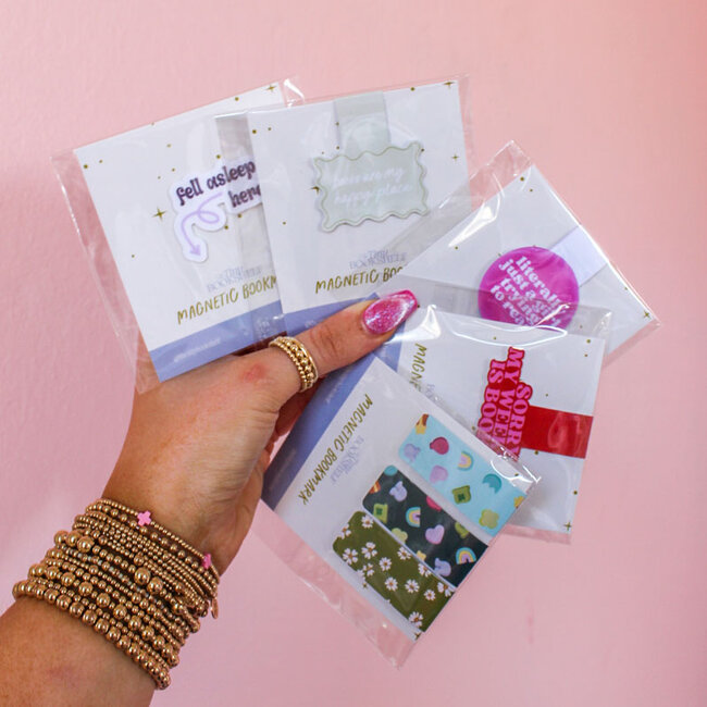The Tiny Bookshelf Magnetic Bookmark Lucky Charm