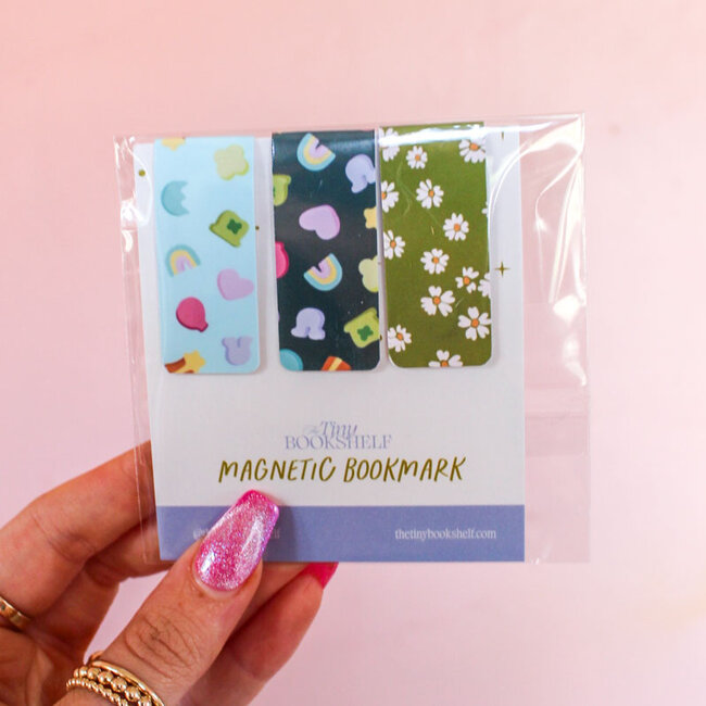 The Tiny Bookshelf Magnetic Bookmark Lucky Charm