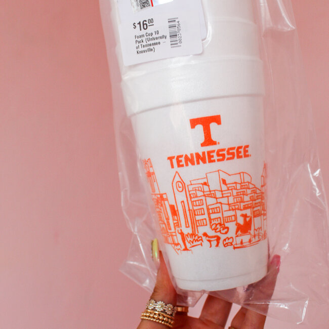 Foam Cup 10 Pack {University of Tennessee - Knoxville}