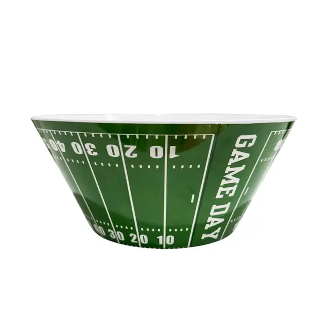 Football Reusable Snack Chip Bowl