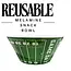Football Reusable Snack Chip Bowl