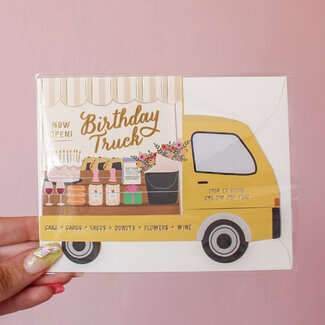 Birthday Truck Card