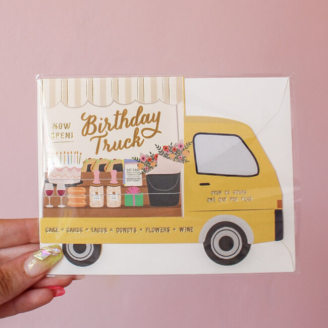 Birthday Truck Card