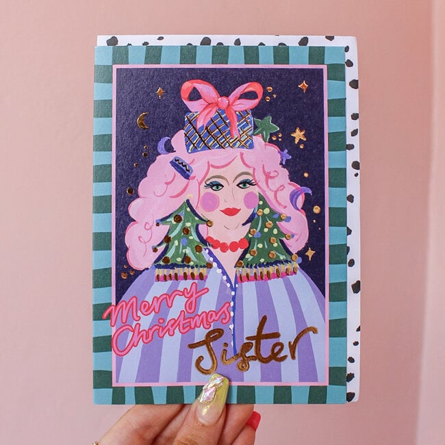 Merry Christmas Sister Card