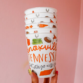 Multi-Sport Knoxville Tailgate Set of 6 Cups