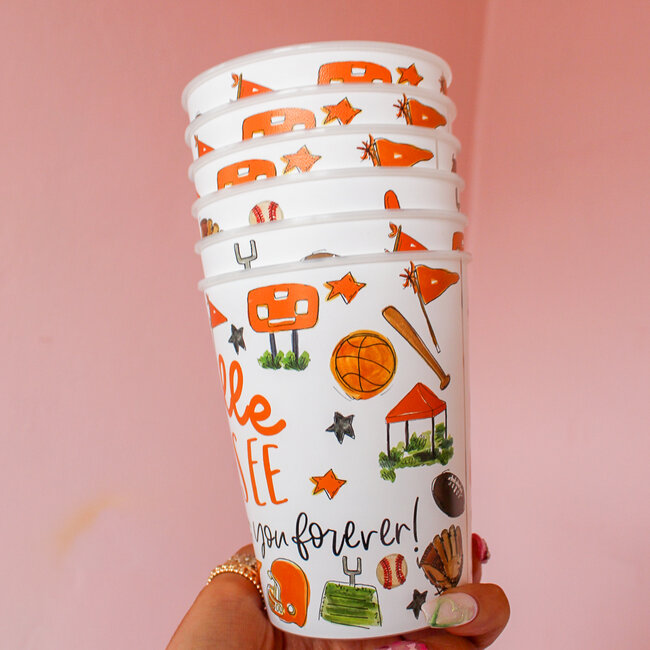 Multi-Sport Knoxville Tailgate Set of 6 Cups