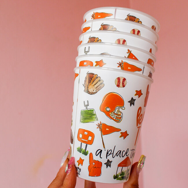 Multi-Sport Knoxville Tailgate Set of 6 Cups