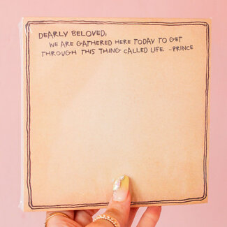 Dearly Beloved Notepad