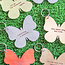 With Brave Wings Leather Butterfly Keychain