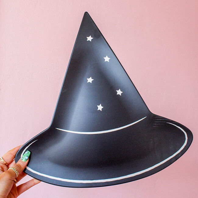 Witch Hat Bamboo Tray