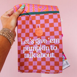 Pumpkin To Talk About Dish Towel