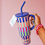 40oz Mega Mug - Brite Stripe