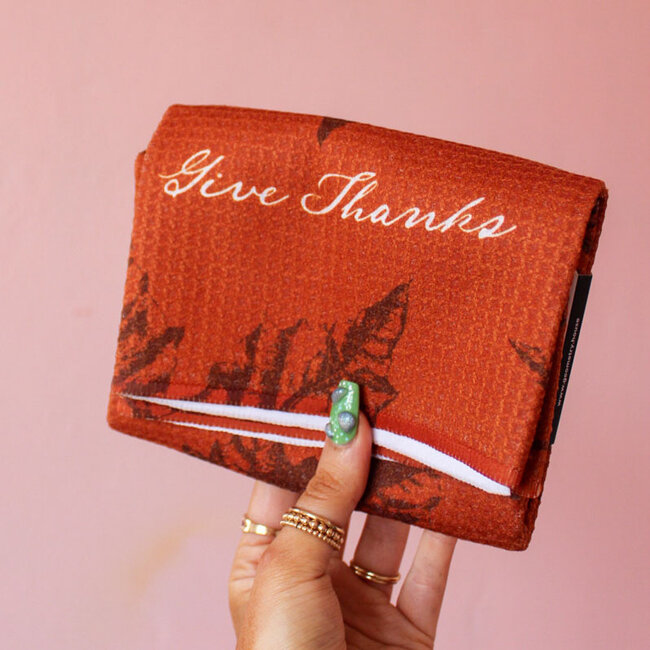 Gratitude Geometry Tea Towel