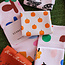 Patchwork Geometry Tea Towel