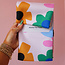 Sunny Bloom Geometry Tea Towel