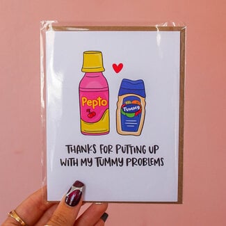 Tummy Problems Card