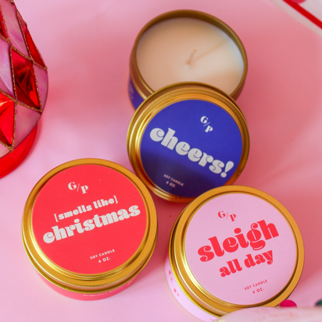 (Smells Like) Christmas Candle Tin