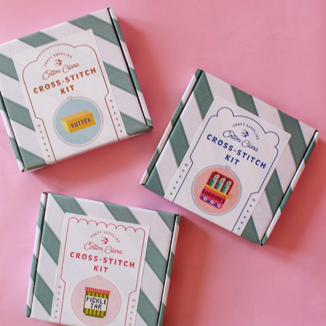 Butter Cross Stitch Kit