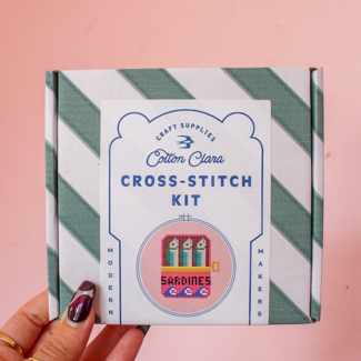 Sardines Cross Stitch Kit