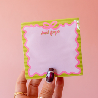 Don't Forget Sticky Notes