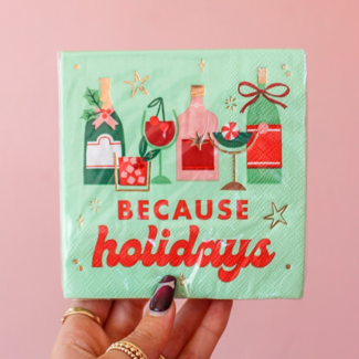 Because Holidays Napkin Pack