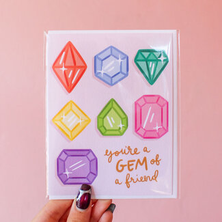 Gem of a Friend Card