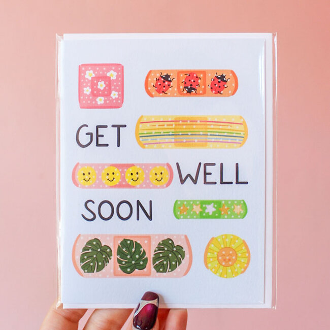 Get Well Bandages Card