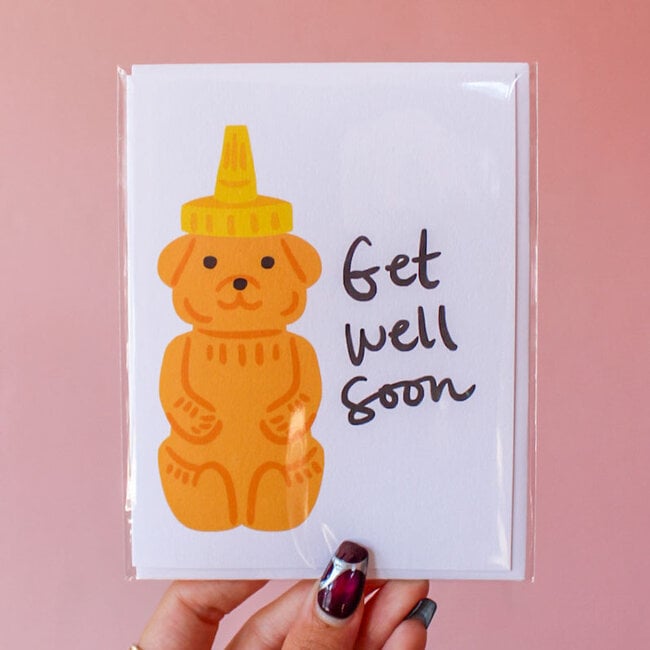 Honey Get Well Card