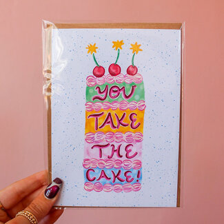 You Take the Cake! Card