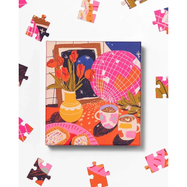 Disco Tea  - 100 Piece Puzzle