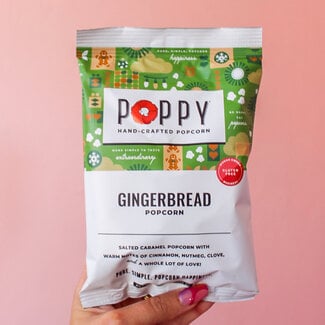 Poppy Popcorn Gingerbread Popcorn Snack Bag