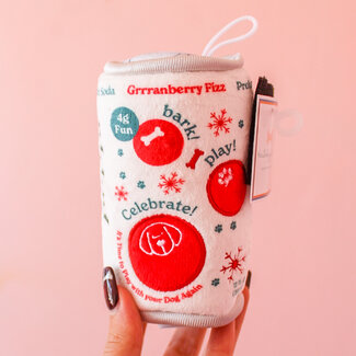 Puppi Grrranberry Fizz Haute Diggity Dog Toy