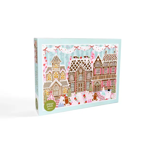 Gingerbread Village - 500 Piece Christmas Jigsaw Puzzle
