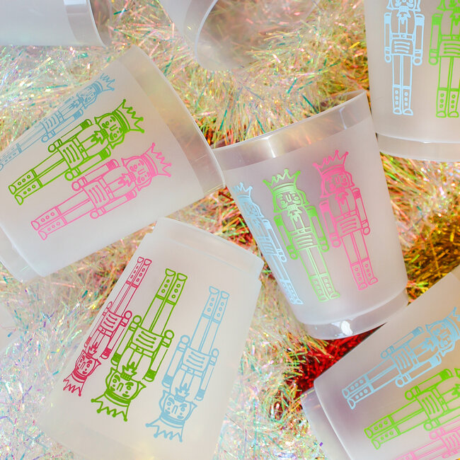 Nutcrackers Frosted Cup