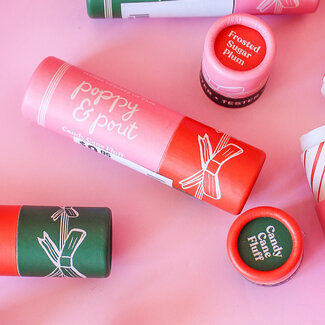 Poppy and Pout Candy Cane Lip Balm