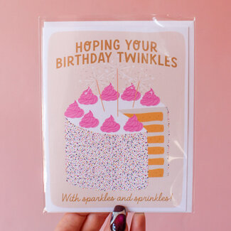 Birthday Sparkles and Sprinkles Card