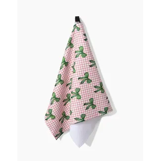 Ribbon and Cheer Geometry Tea Towel