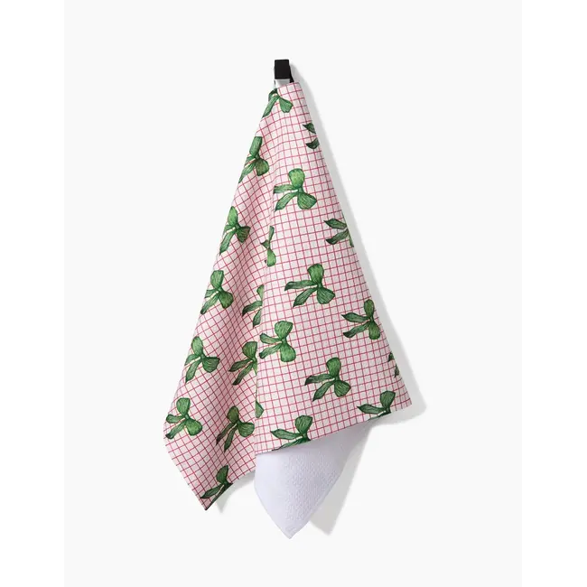 Ribbon and Cheer Geometry Tea Towel